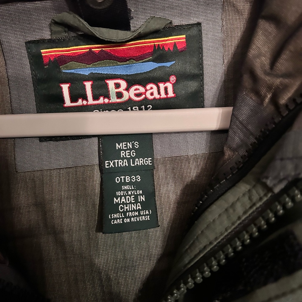 L.L. Bean Red 3in1 Gortex Parka Performance Jacket - Picture 5 of 6